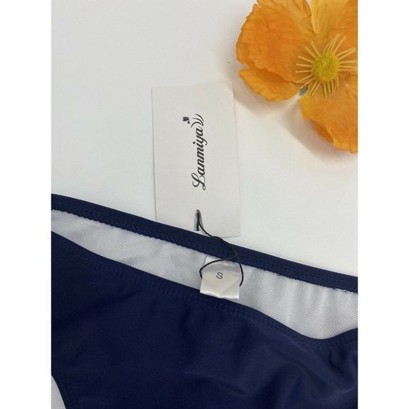 Lanmiya Women Bikini Bottom Tie Side Swimsuit Smal - Picture 2 of 6